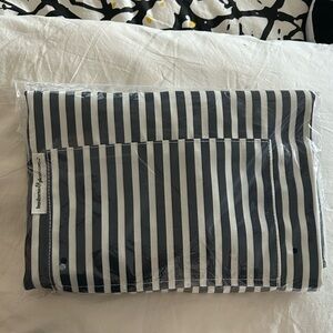 New Navy and White Striped Apron